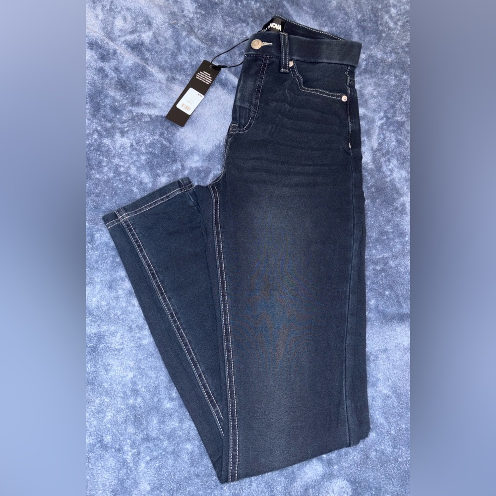 Fashion Nova Woman’s Dark Wash Denim Jeans